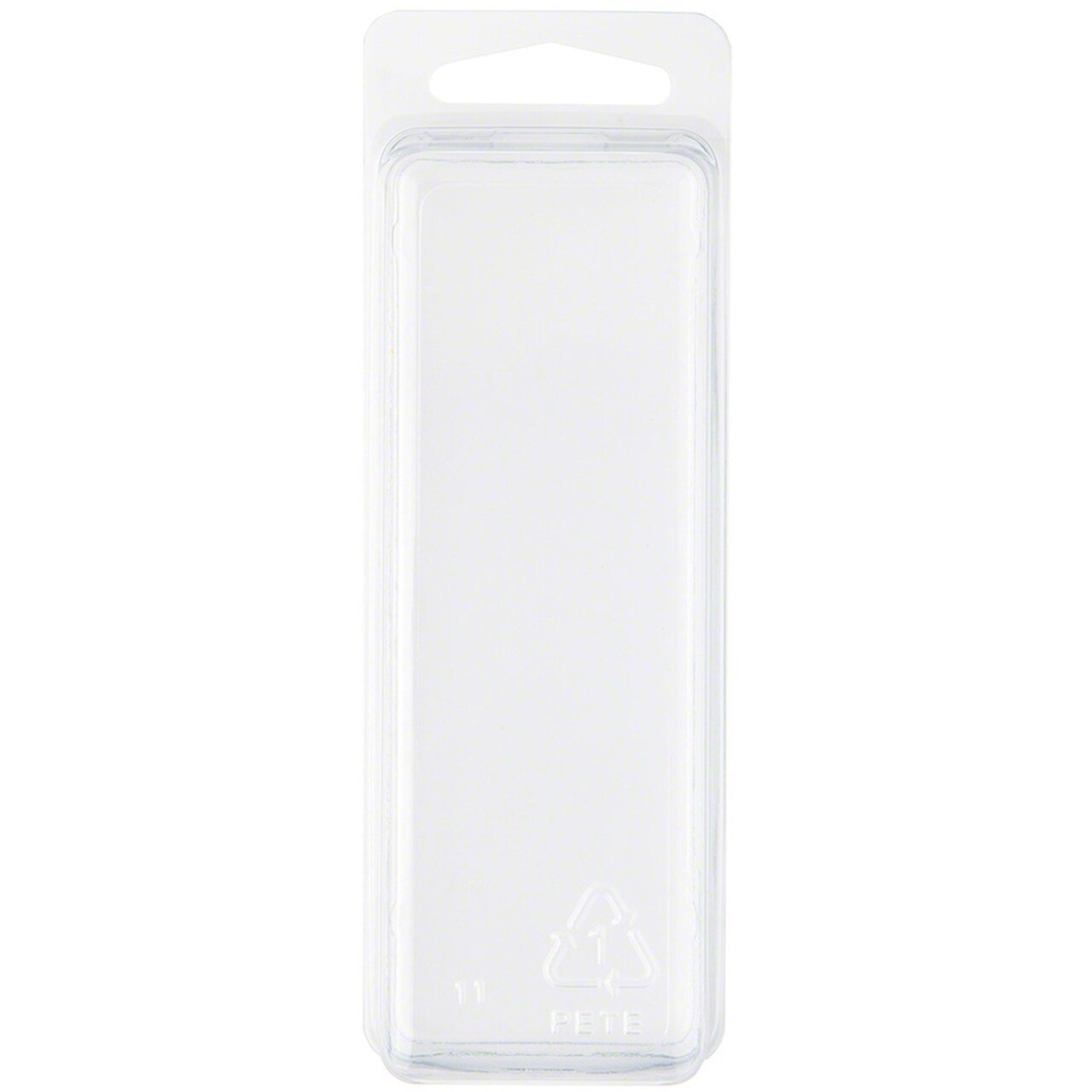 Collecting Warehouse Clear Plastic Clamshell Package / Storage Container, 4.19" H x 1.5" W x 1.25" D